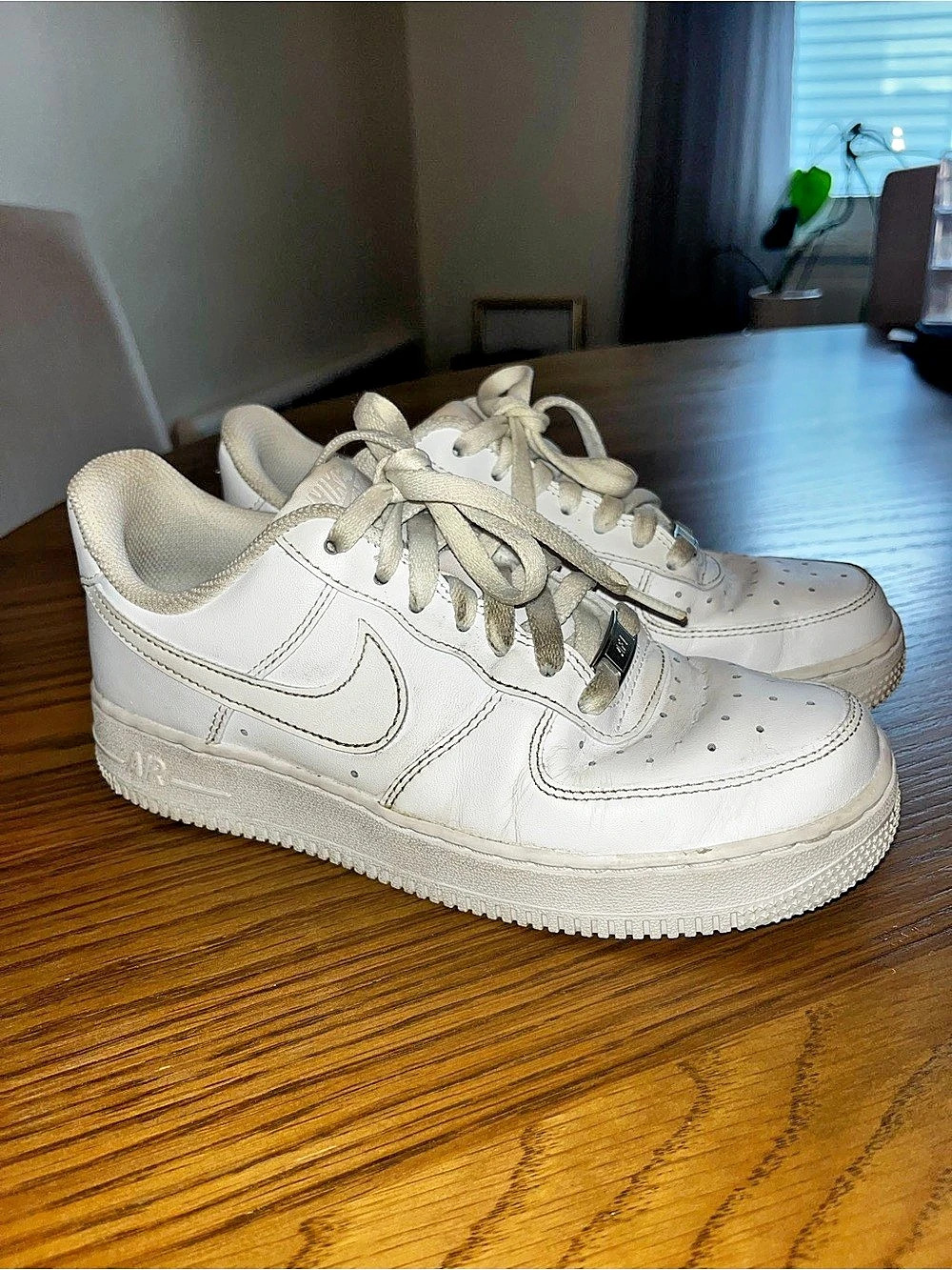 Nike Air Force 1 '07 Triple White Low Top Sneakers